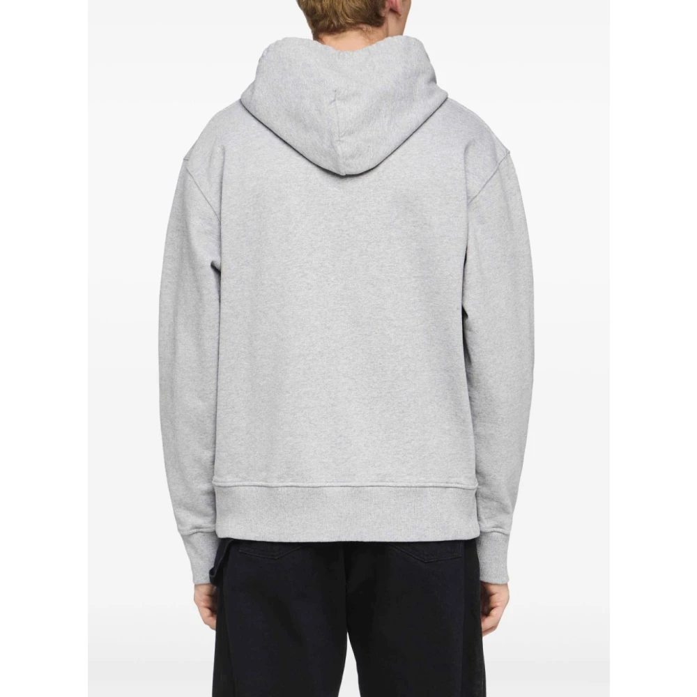 JW Anderson Grijze hoodie voor mannen Gray Heren