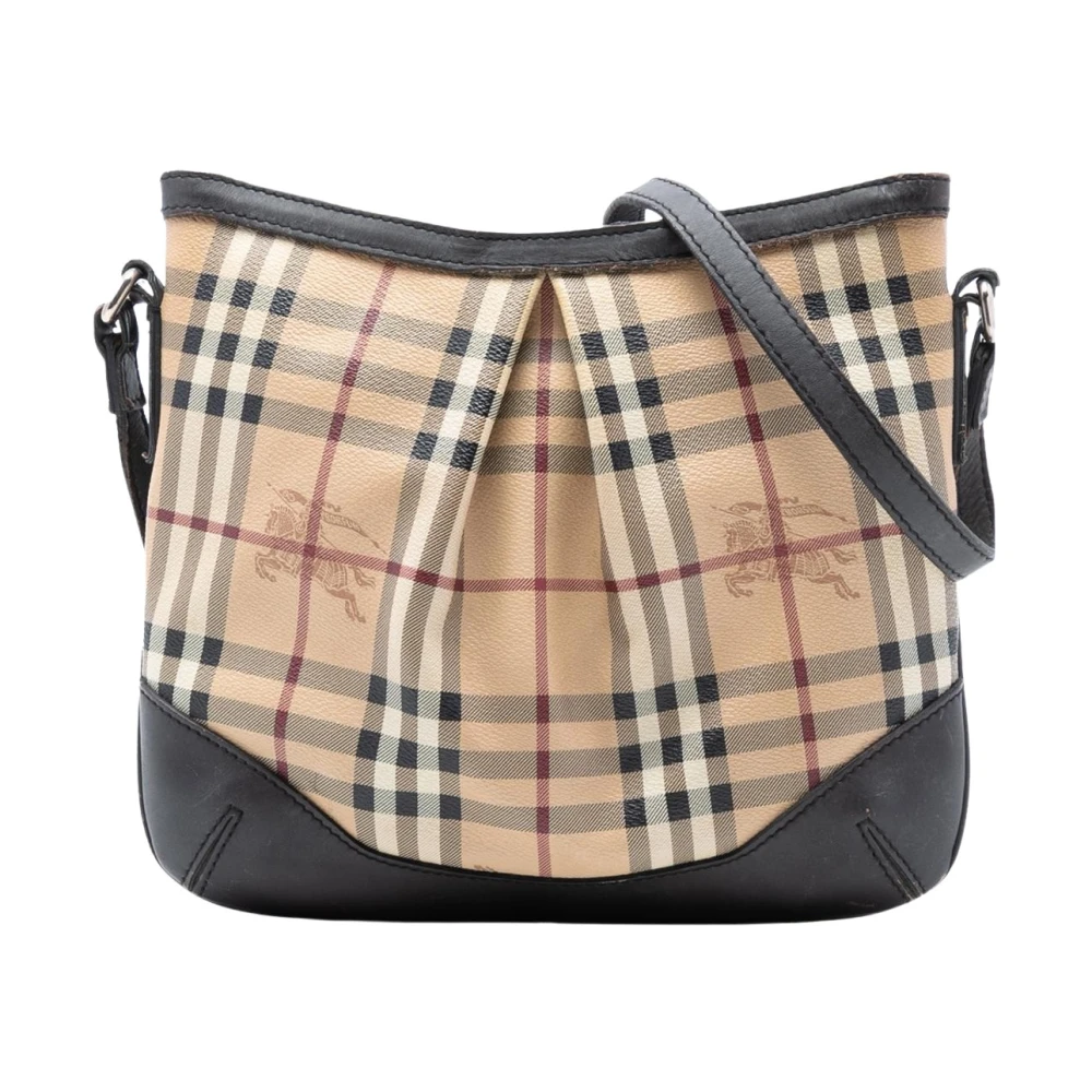 Burberry Vintage Women's Brown Pre-Owned Shoulder Bag