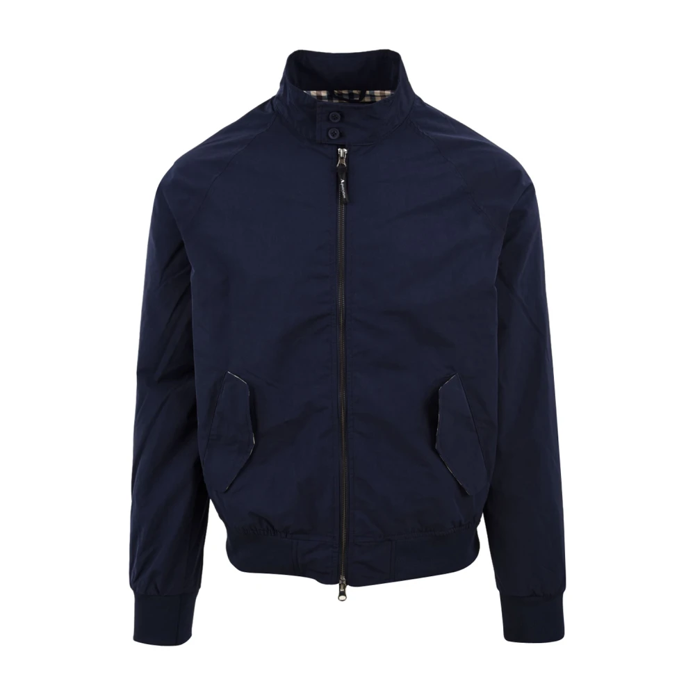 Aquascutum Blauwe Jassen voor Mannen Blue Heren