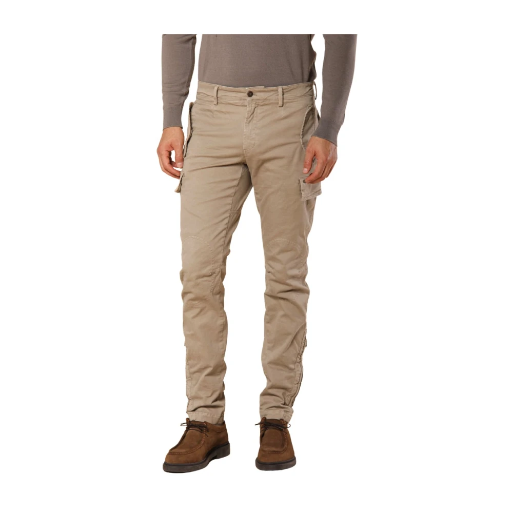 Mason's Cargo broek Bolivia regular fit Beige Heren