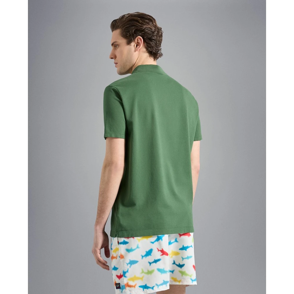 PAUL & SHARK Paul Shark-Polo Green Heren