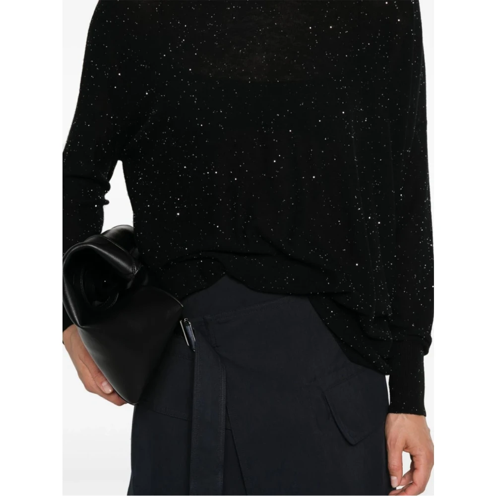 Fabiana Filippi Stijlvolle Dames Gebreide Collectie Black Dames