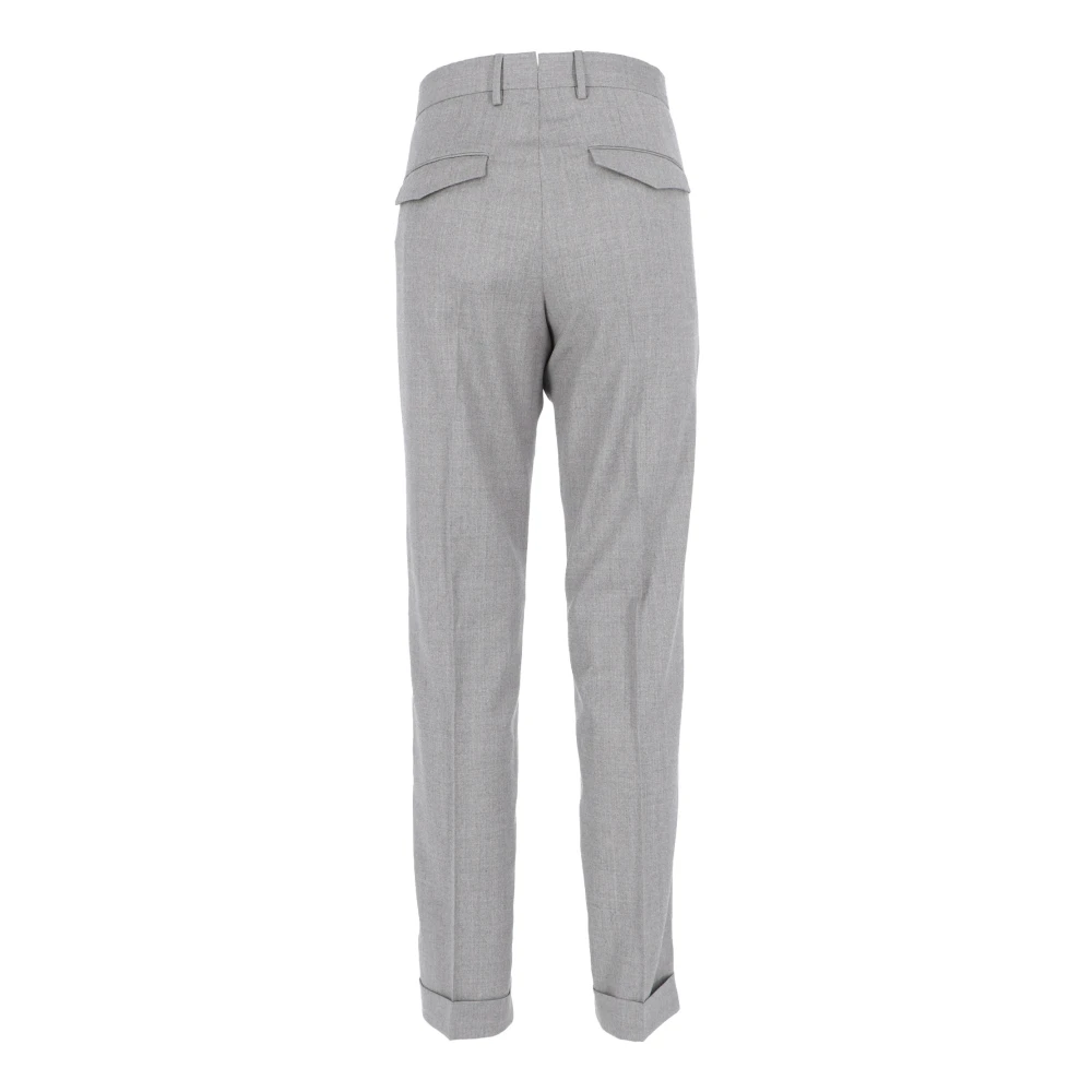 PT Torino Slim Fit Casual Broek Gray Heren
