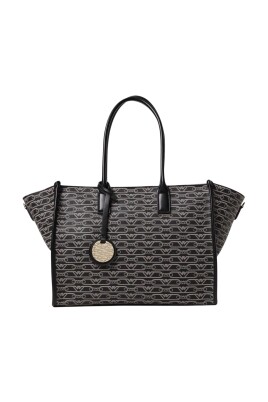 black-logo-tote-shoulder-bag