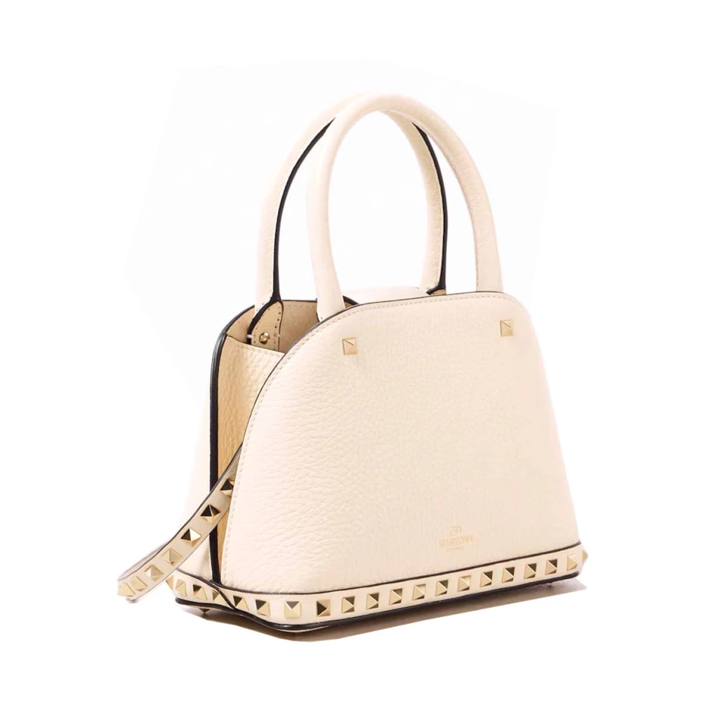Valentino Garavani Stijlvolle Tote Tas met Uniek Ontwerp Beige Dames