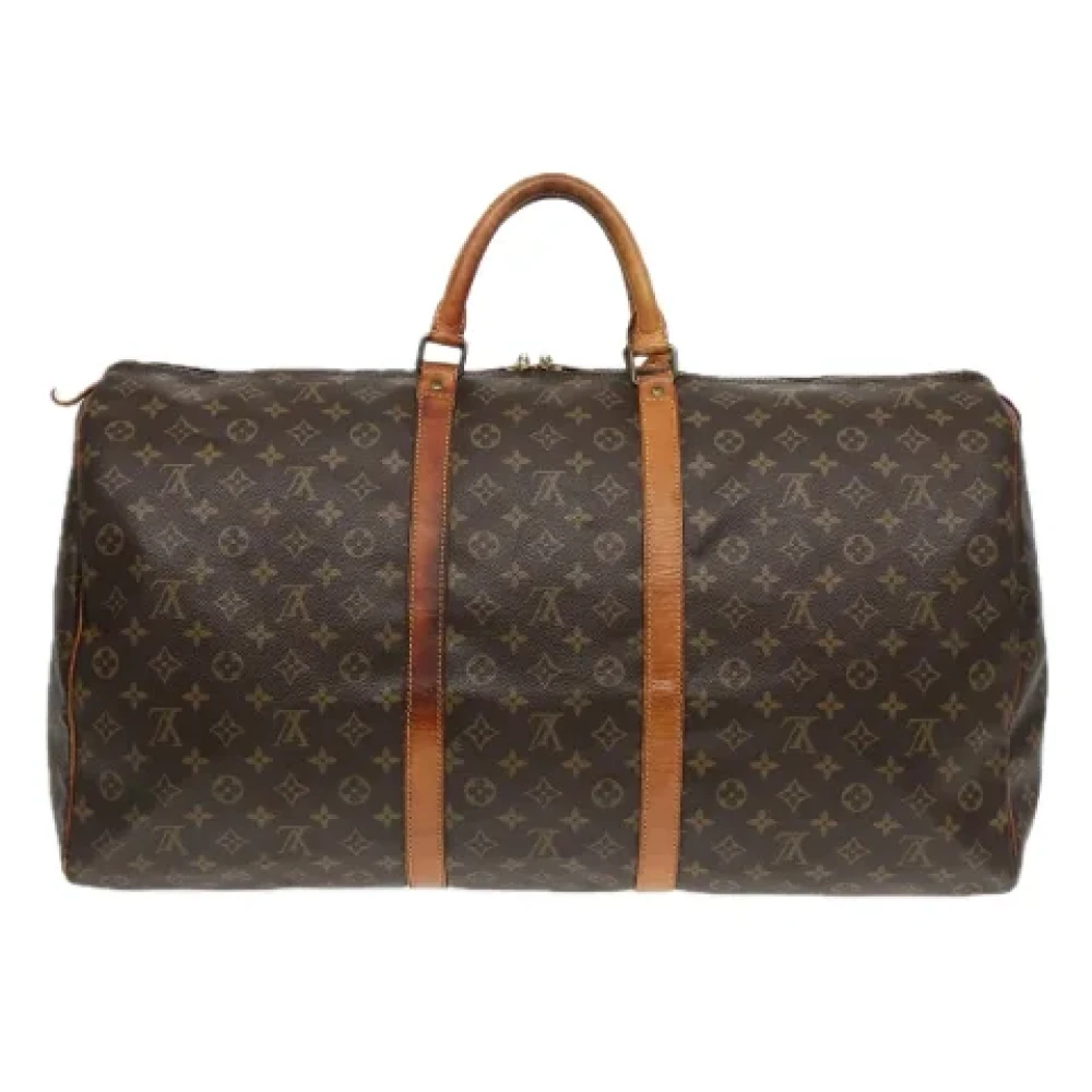 Louis Vuitton Vintage Pre-owned Canvas travel-bags Brown Dames