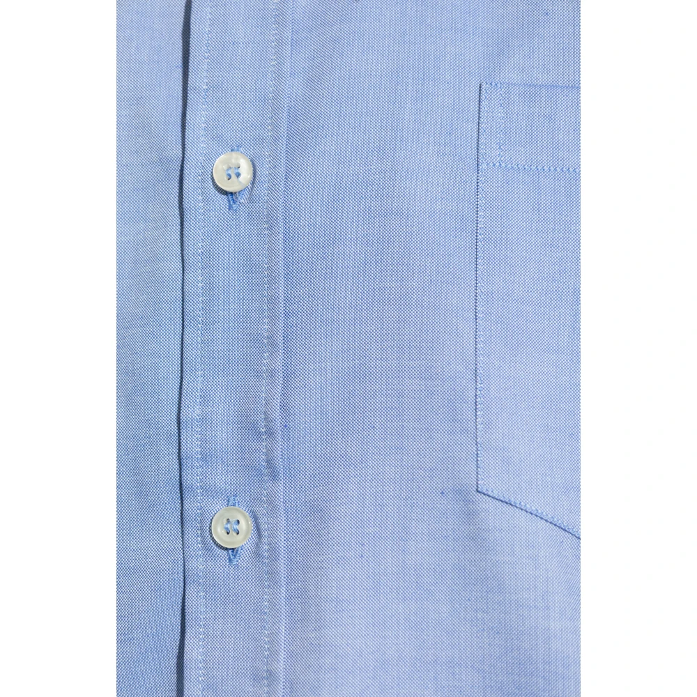 PAUL & SHARK Katoenen shirt met zak Blue Heren