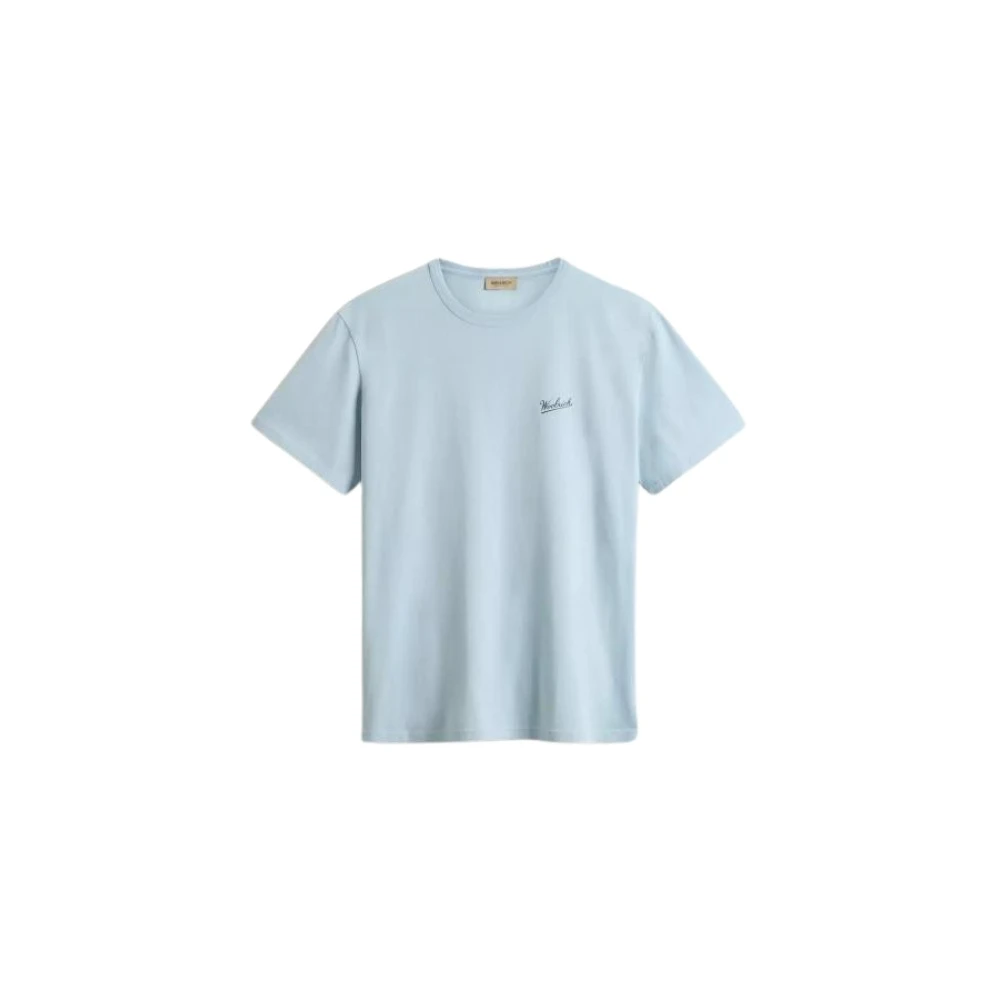 Woolrich - Tops > T-Shirts - Blue - Woolrich - Modalova