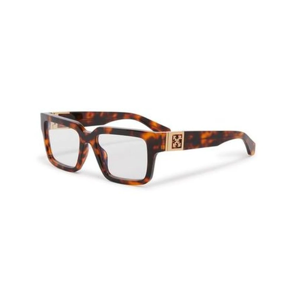 Off White Optical Style 15 Bril Brown Unisex
