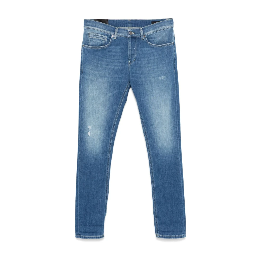 Dondup Men's Blue Slim-Fit Jeans,, Jeans Button Fly Classic Pockets W31