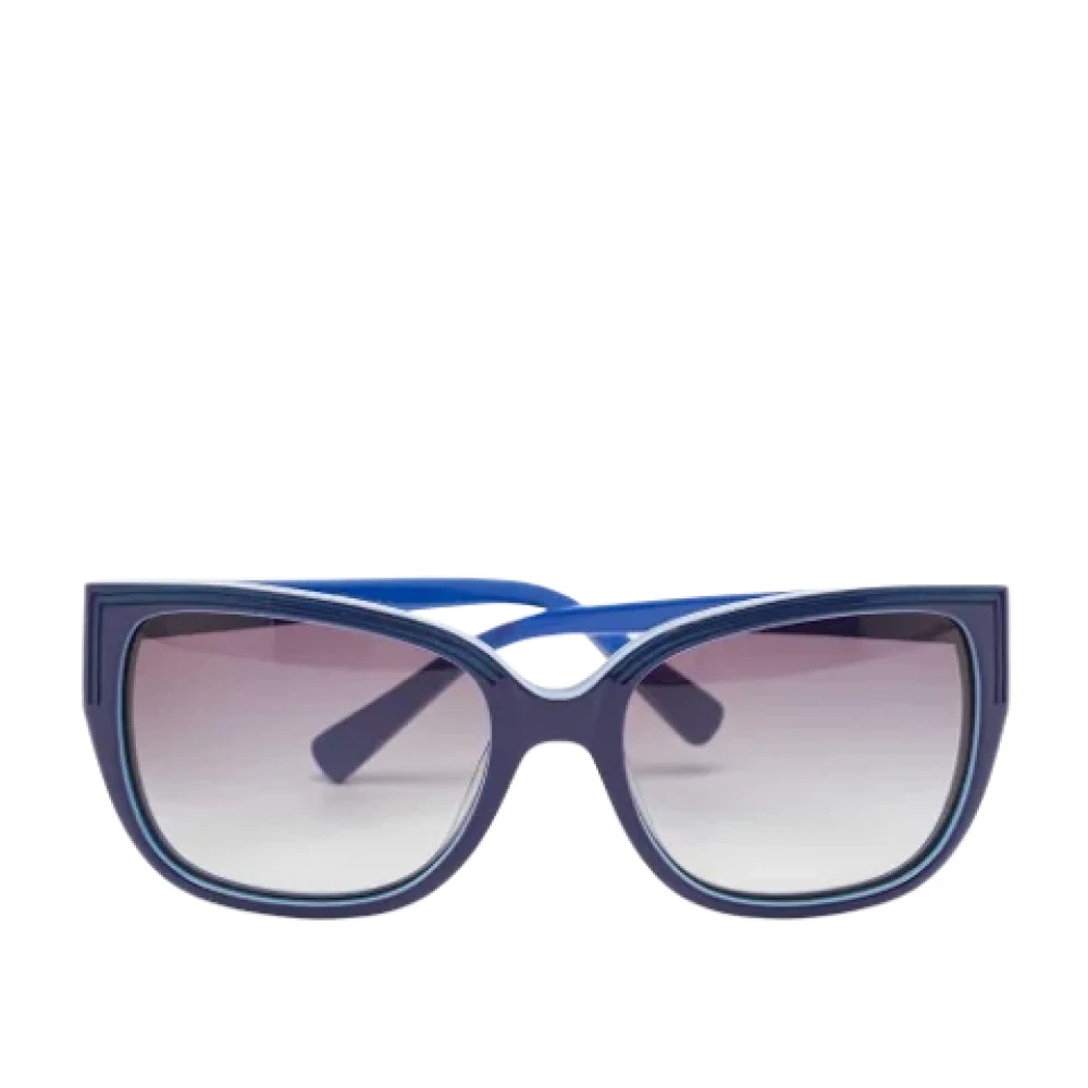 Marc Jacobs Pre-owned Acetate sunglasses Blue Dames