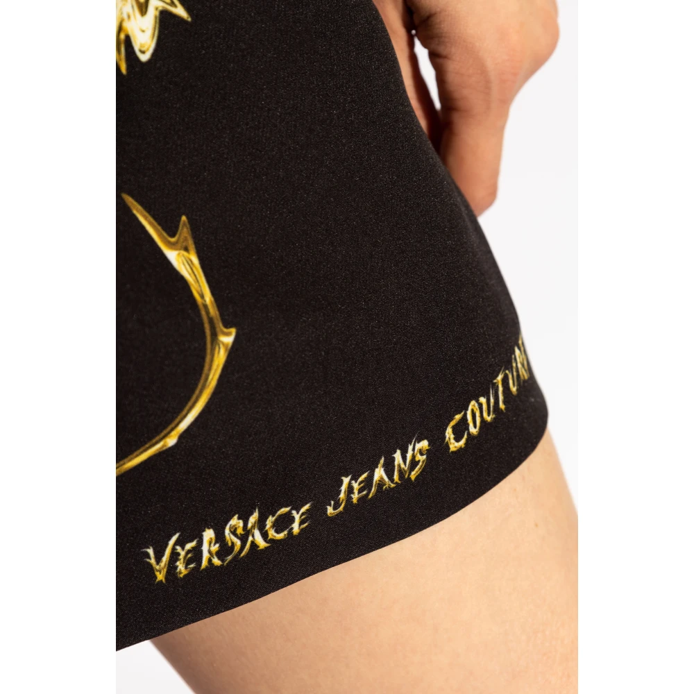 Versace Jeans Couture Jurk met patroon Multicolor Dames