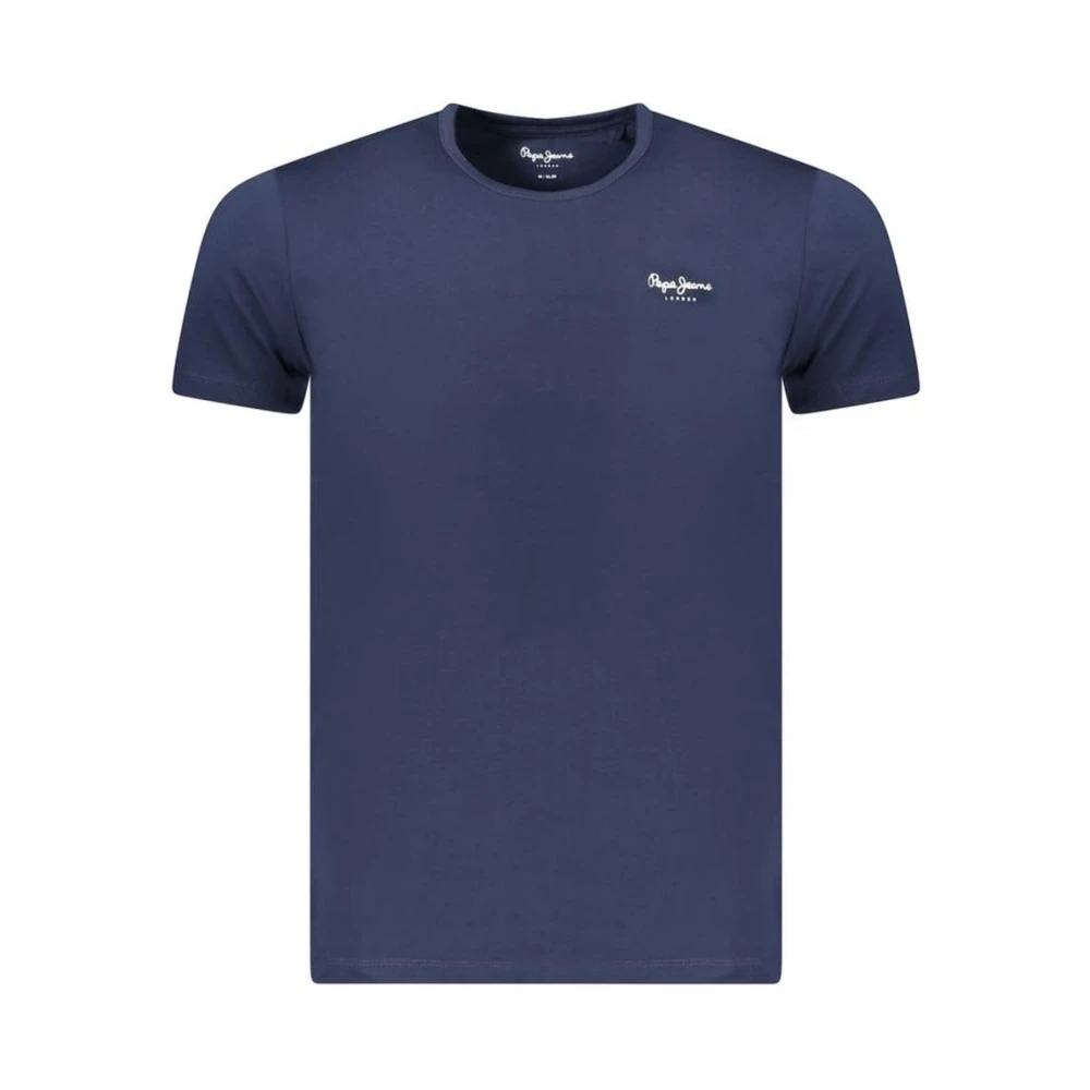 Pepe Jeans Blue T-Shirt Original Basic 3 N - Image 4