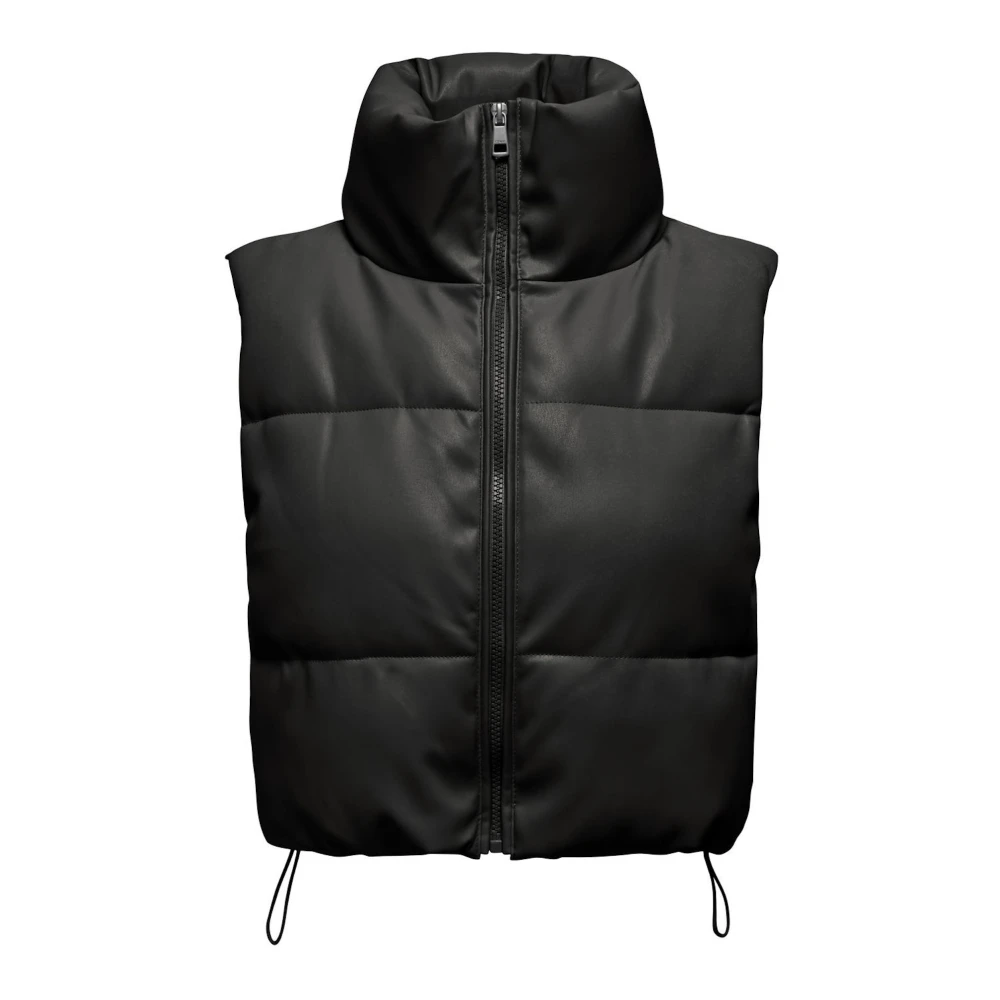 Only Gewatteerde Vest Elsie Black Dames