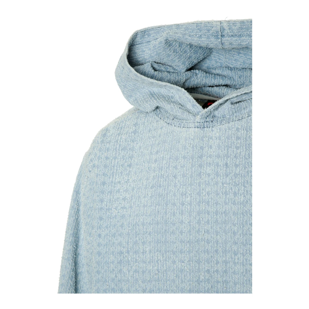 Pleasures Folklore Hoodie met Oversized Fit Blue Heren
