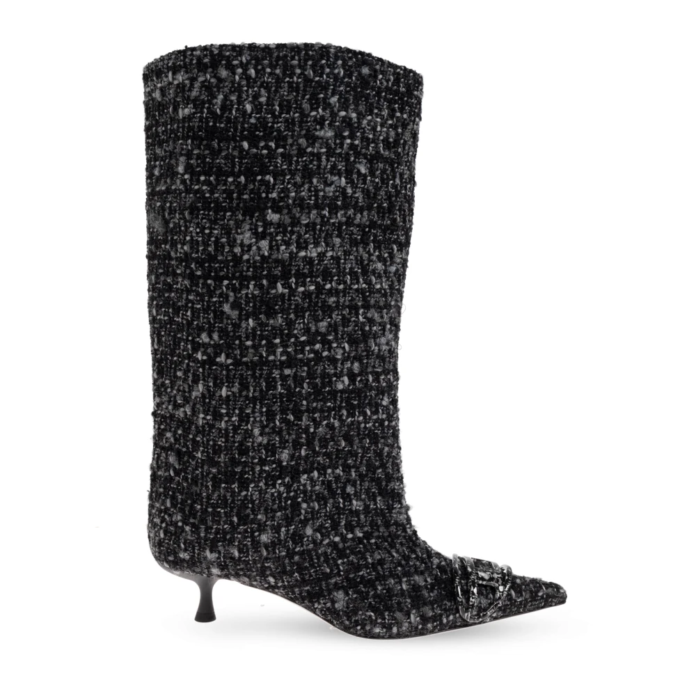 Diesel Mujer Negro Zapatos, Talla: 37 Eu