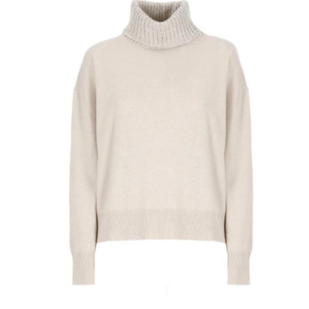 Fabiana Filippi Elegante Sweater Collectie Beige Dames