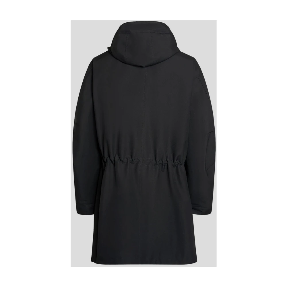 Jacquemus Bruine Parka Jas van Polyamide Black Heren
