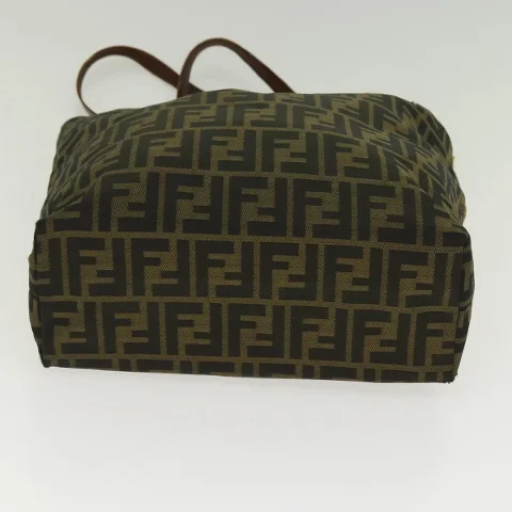 Fendi Vintage Pre-owned Canvas totes Brown Dames