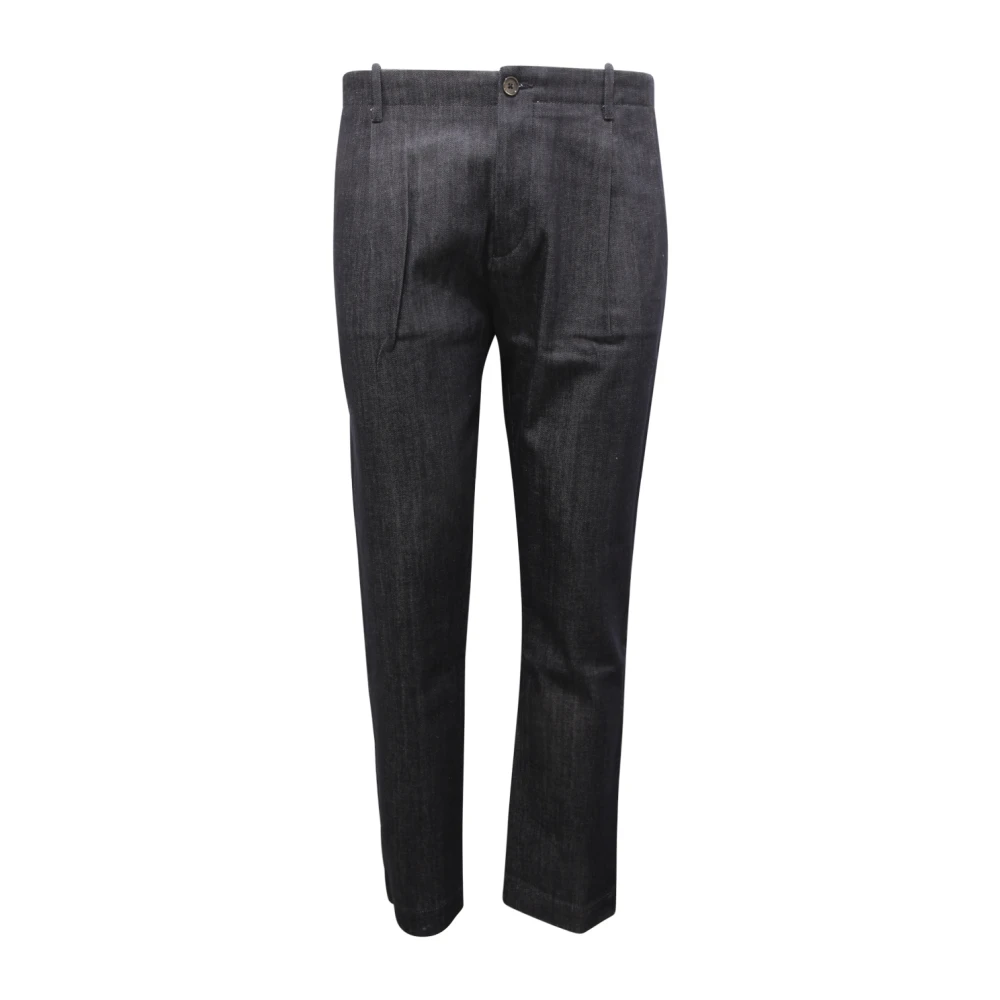 Nine In The Morning Men's Blue Straight Jeans - Straight Trousers - L - Trousers