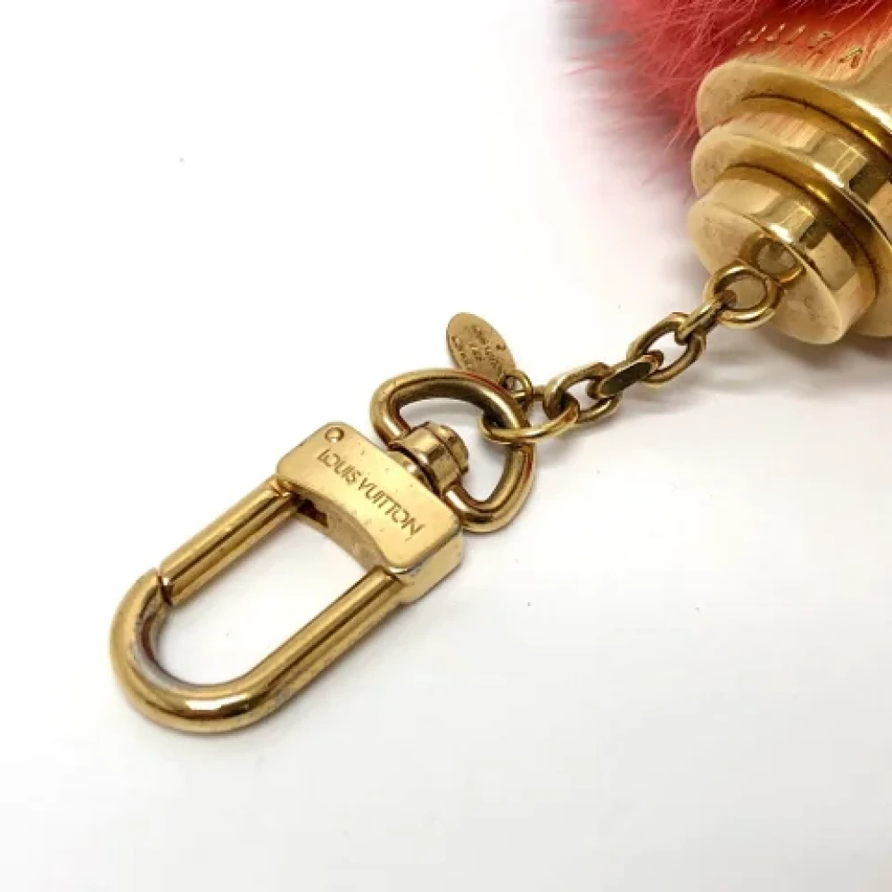 Louis Vuitton Vintage Pre-owned Fabric key-holders Pink Dames