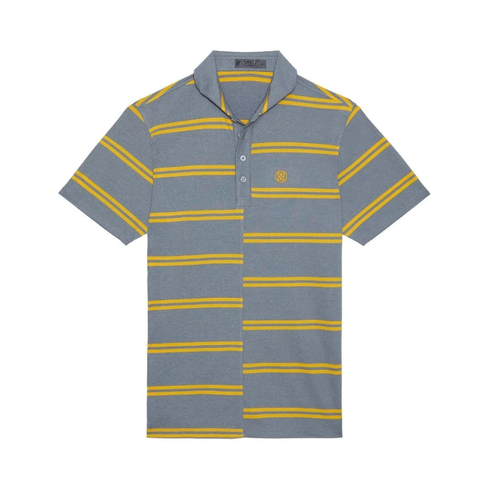 G Fore Offset Stripe Polo Shirt Multicolor Heren
