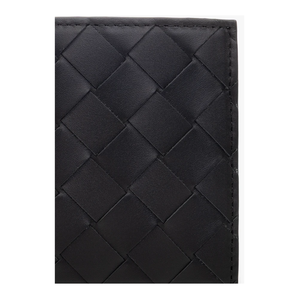 Bottega Veneta Leren portemonnee Black Heren