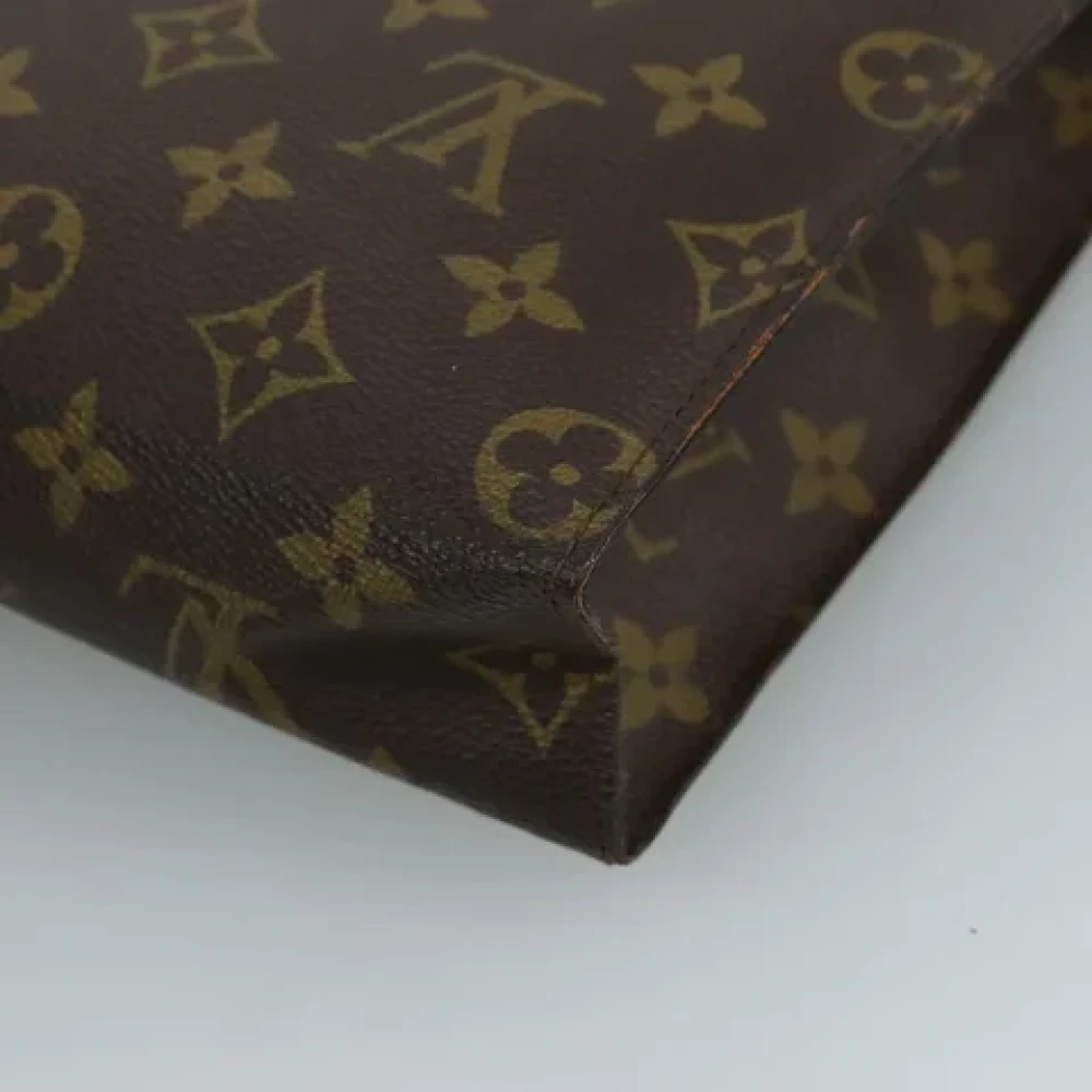 Louis Vuitton Vintage Pre-owned Canvas clutches Brown Dames