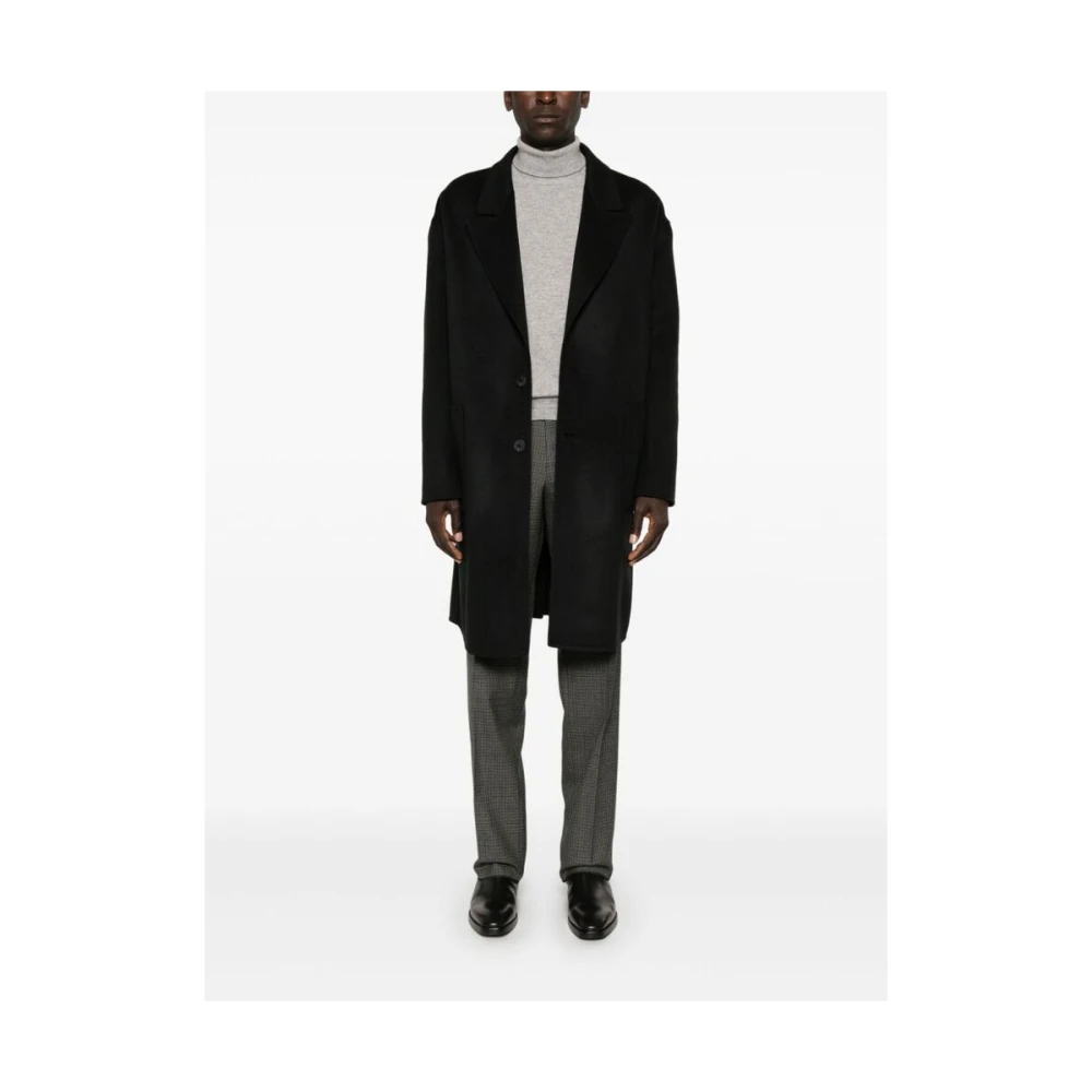 Lardini Houndstooth Patroon Tapered Leg Broek Gray Heren
