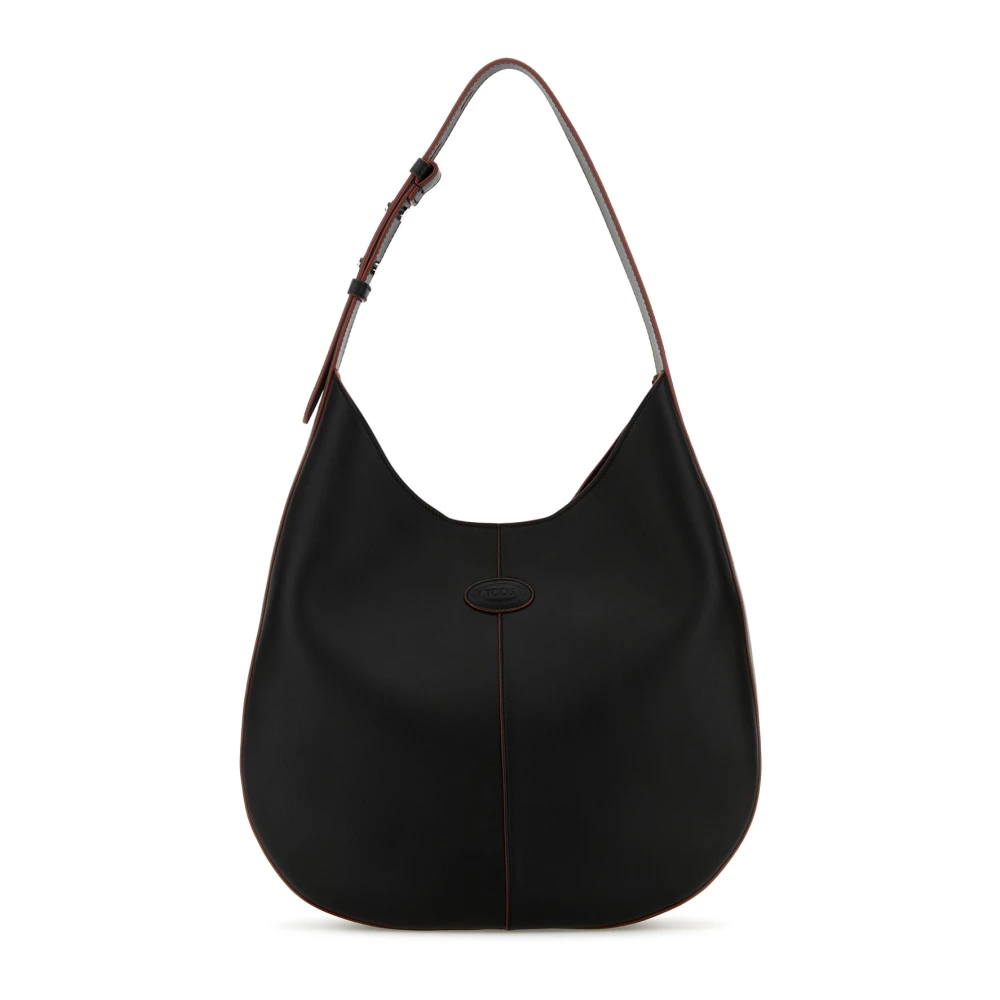 TOD'S Kleine Hobo Handtas Black Dames