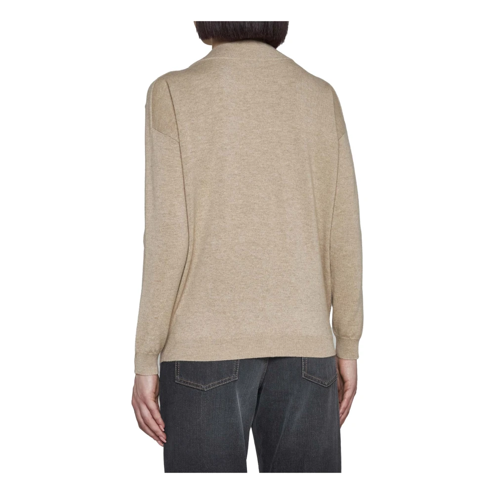 BRUNELLO CUCINELLI Luxe Truien Collectie Brown Dames