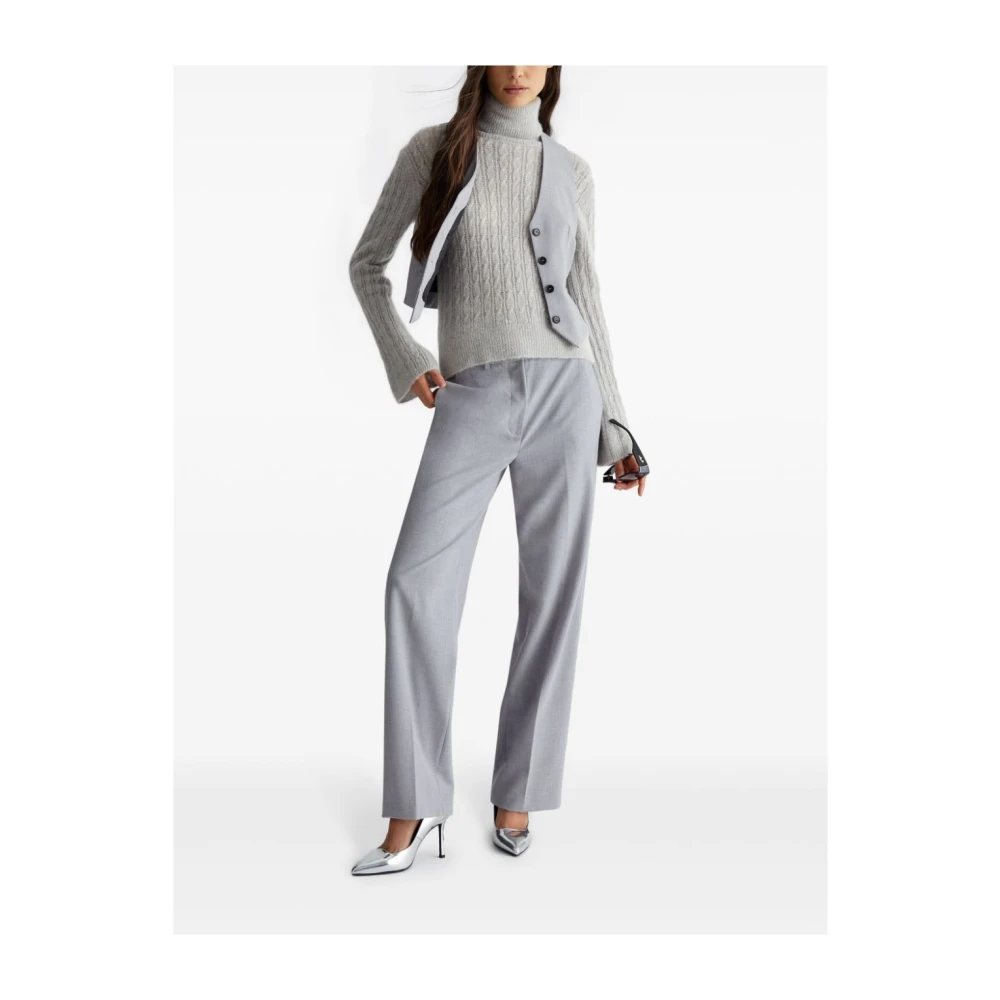Liu Jo Grijze Broek Aw24 Damesmode Gray Dames