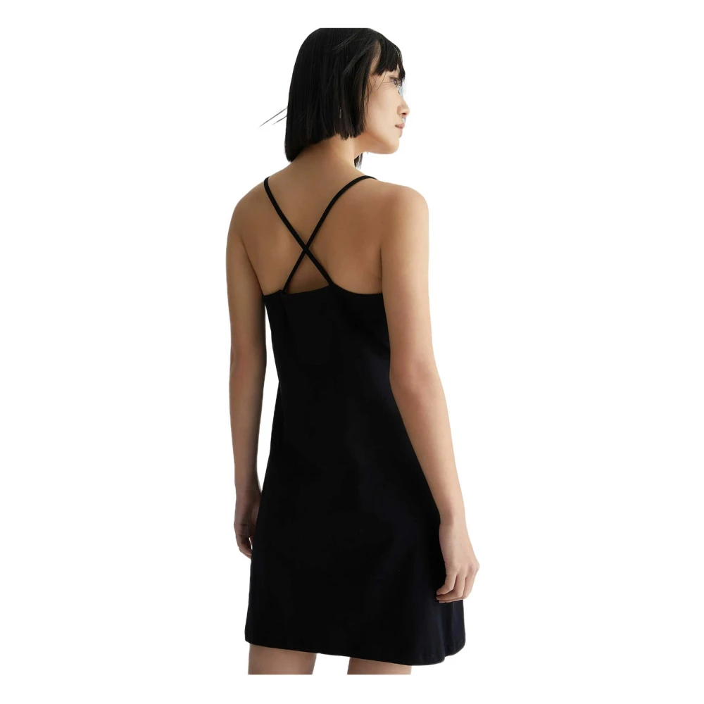 Liu Jo Stijlvolle Jersey Jurk Black Dames