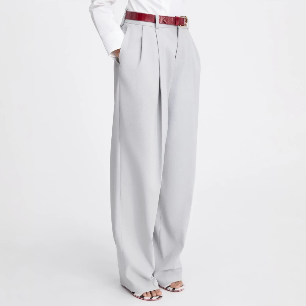 Jacquemus Curzio Lichtgrijze Broek Gray Dames