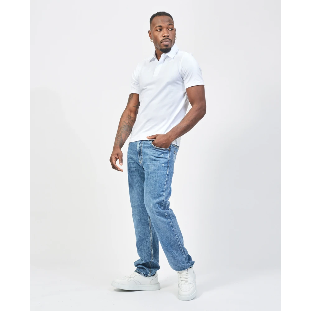 K-way Witte T-shirts en Polo's White Heren
