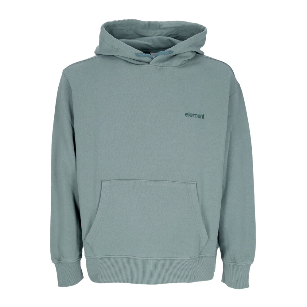 Element Blauwe Lichtgewicht Hoodie met Kangoeroezak Blue Heren