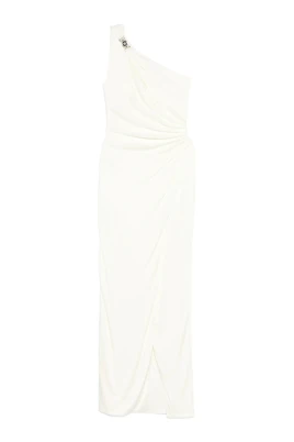 Viscose-Jersey Draped Gown