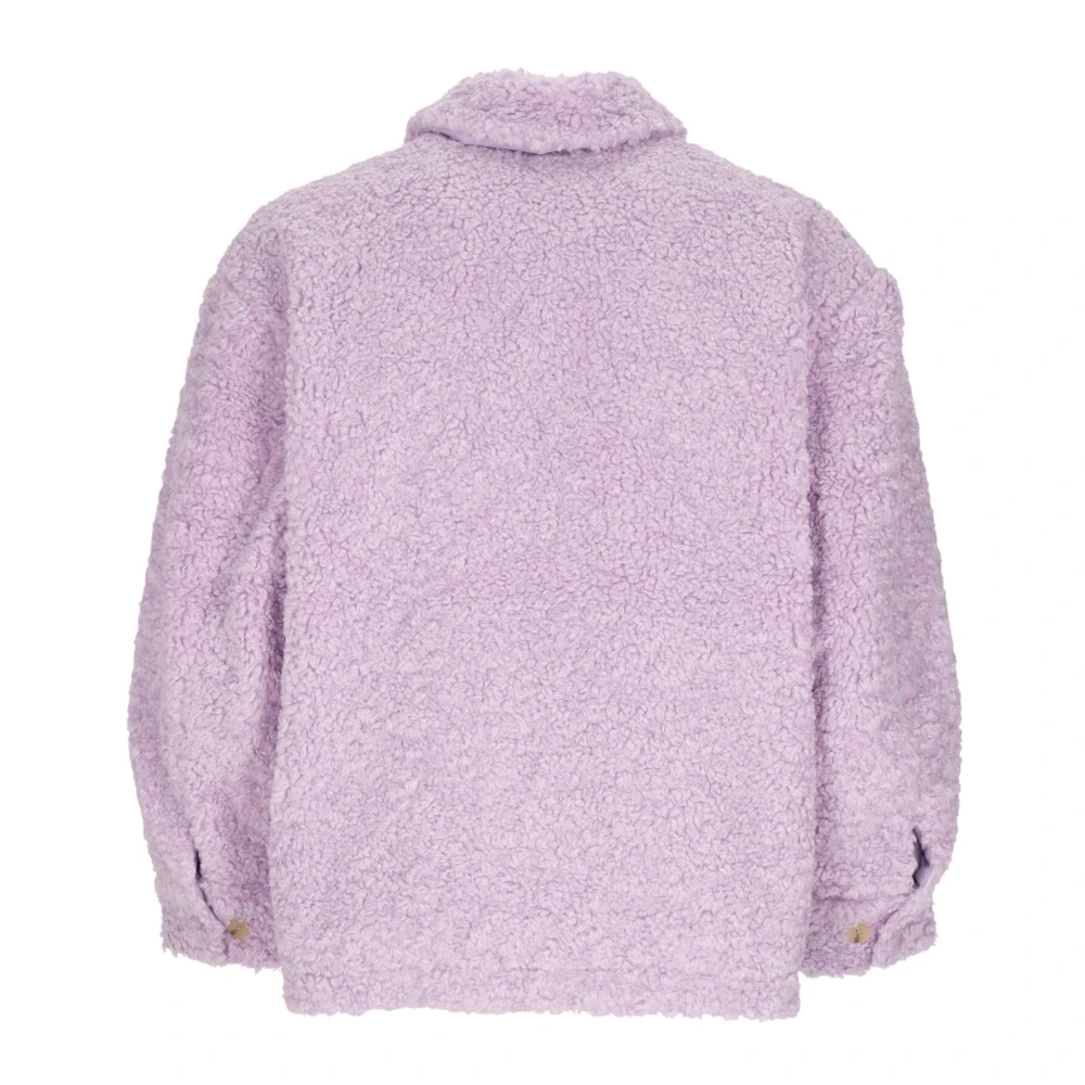 Obey Paarse Sherpa Teddybeerjas Vrouwen Purple Dames
