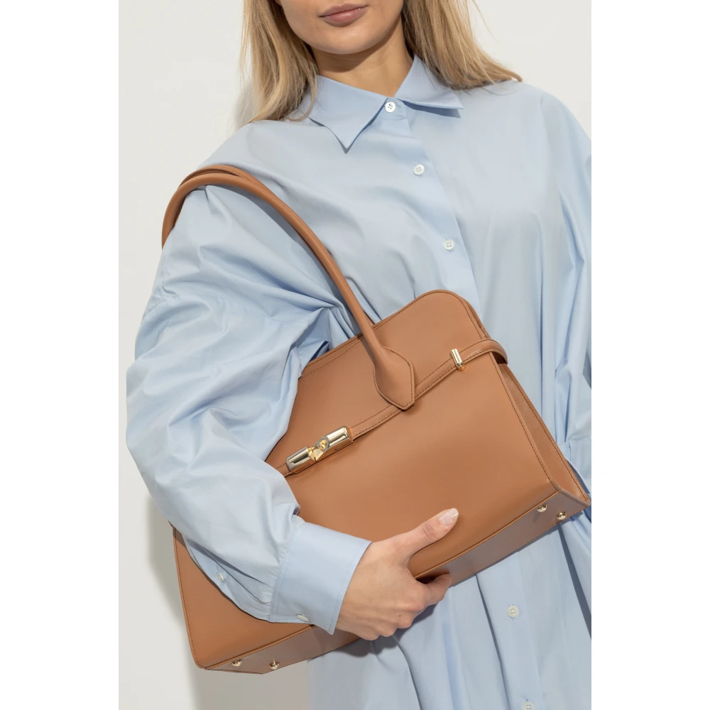 Furla Schoudertas Goccia Large Brown Dames