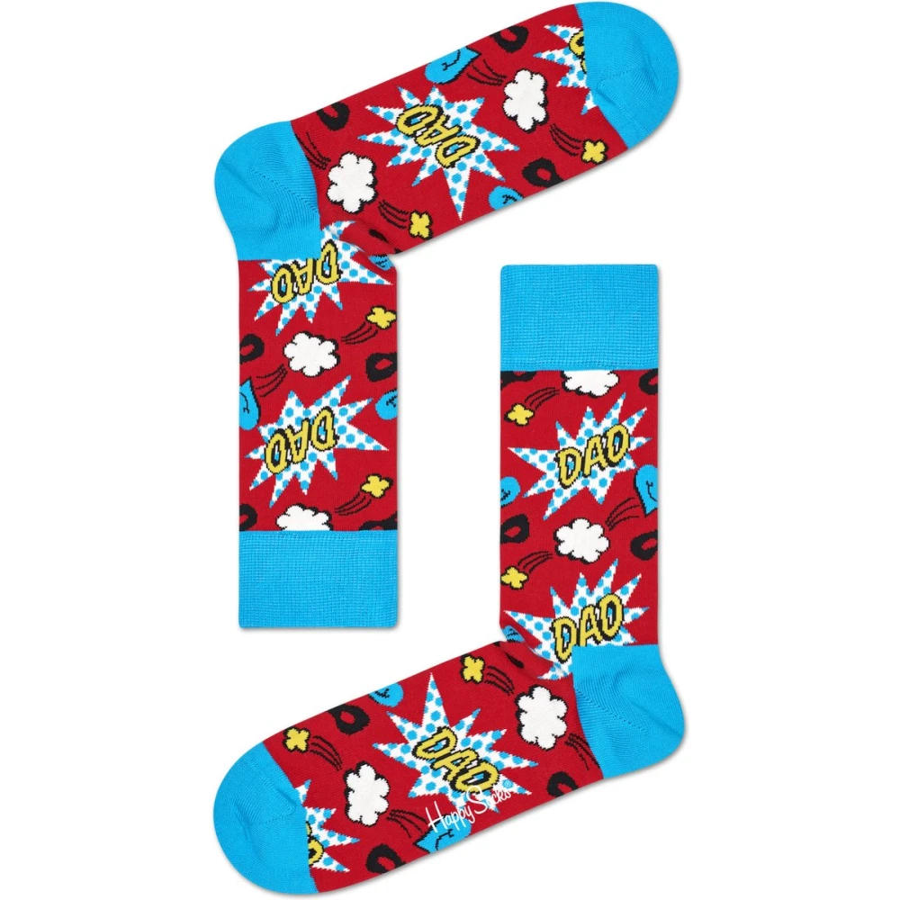 Happy Socks Super Dad Sokkencadeauset Multicolor Dames