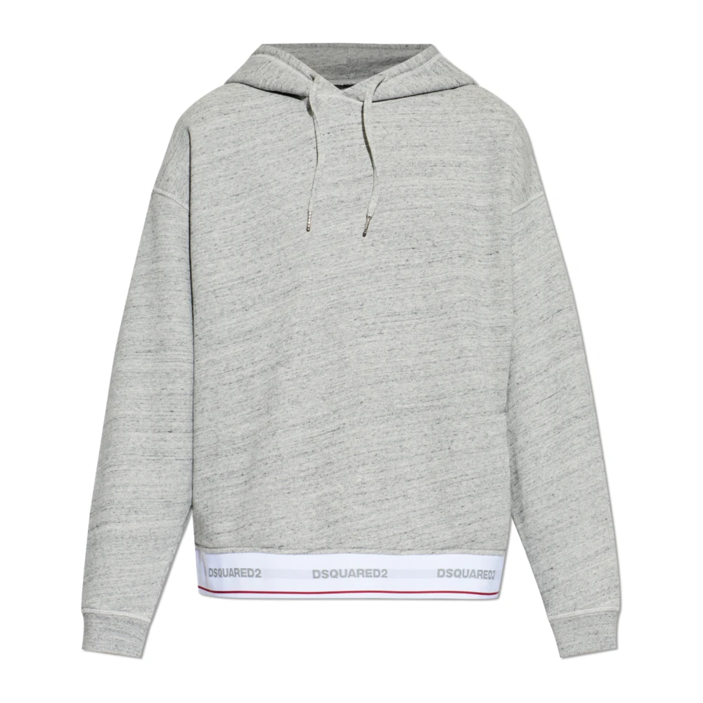 Dsquared2 Herren Grau Sweatshirts & Hoodies, Lgröße: