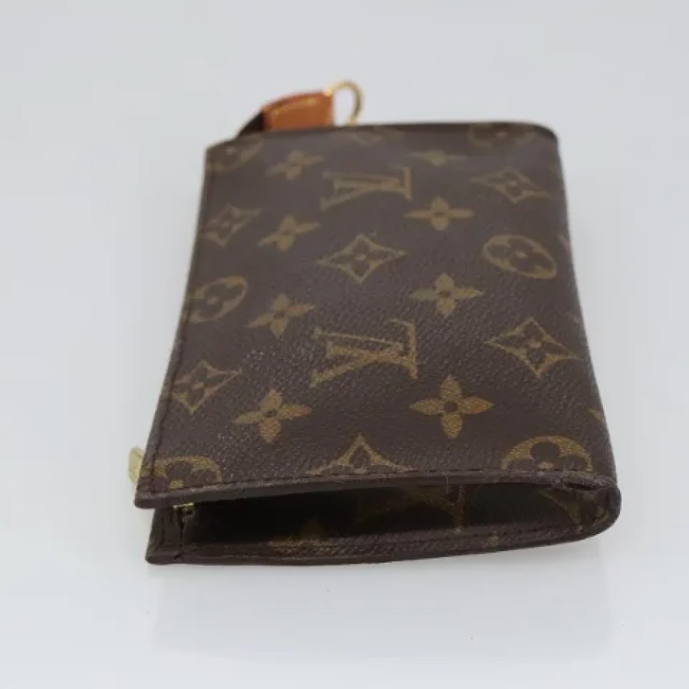 Louis Vuitton Vintage Pre-owned Canvas pouches Brown Dames