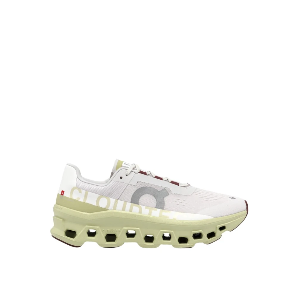 On Running Cloud Monster Sneakers i Frost Acacia White, Herr