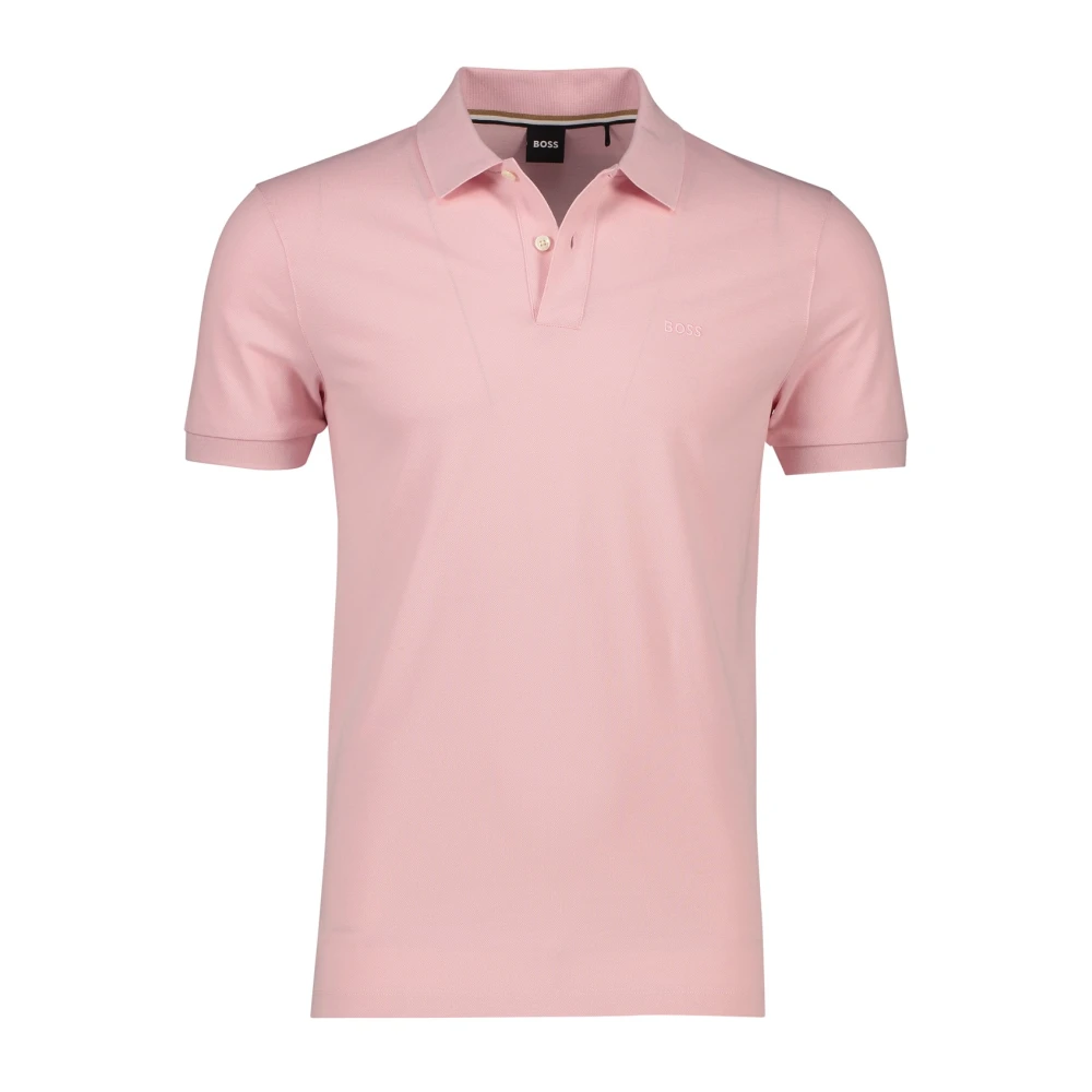 Hugo Boss Roze Polo Shirt korte mouw Pink Heren