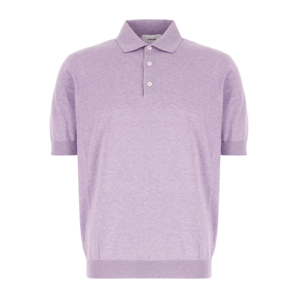Lardini Klassiek Poloshirt in Diverse Kleuren Pink Heren