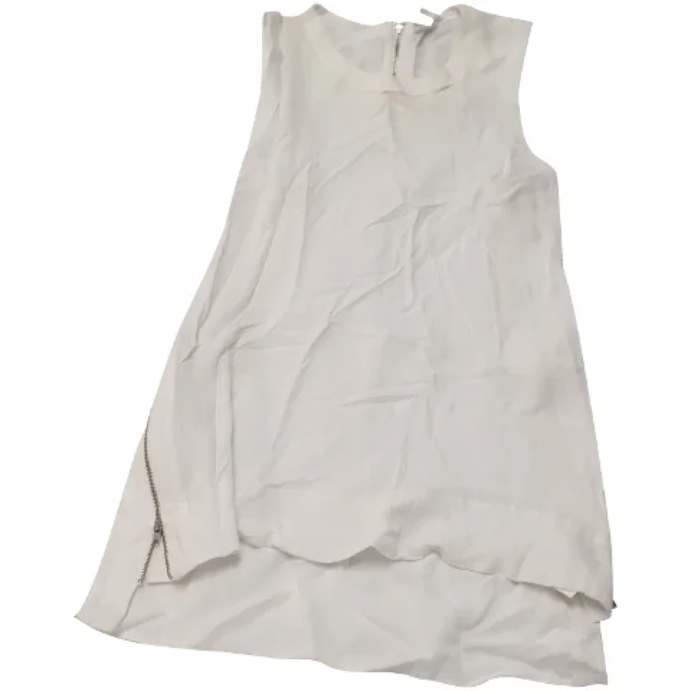 Helmut Lang Top White Dames
