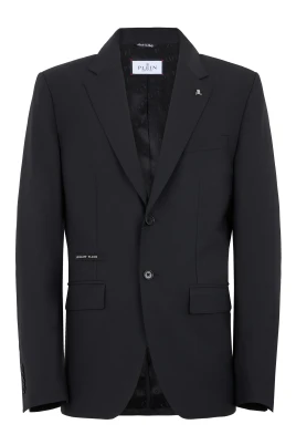 Regular Fit Blazer Skull Strass