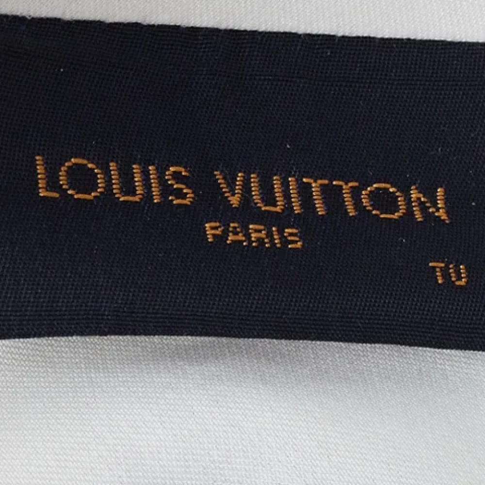 Louis Vuitton Vintage Pre-owned Leather hats White Dames