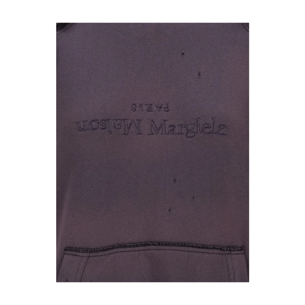 Maison Margiela Sweatshirt Collectie Purple Dames
