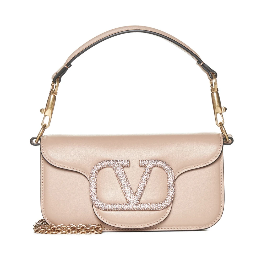 Valentino Garavani Women's Pink Vlogo Signature Mini Shoulder Bag